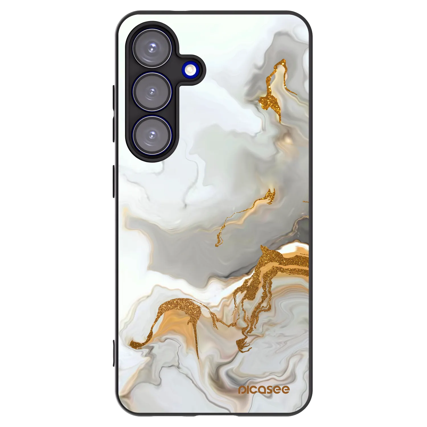 Picasee silikonový černý obal pro Samsung Galaxy S25 5G - Her
