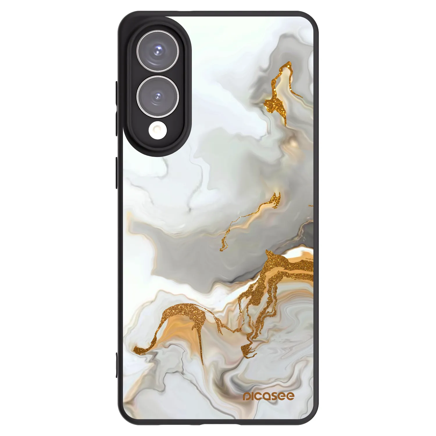 Picasee silikonový černý obal pro Samsung Galaxy S25 Edge 5G - Her