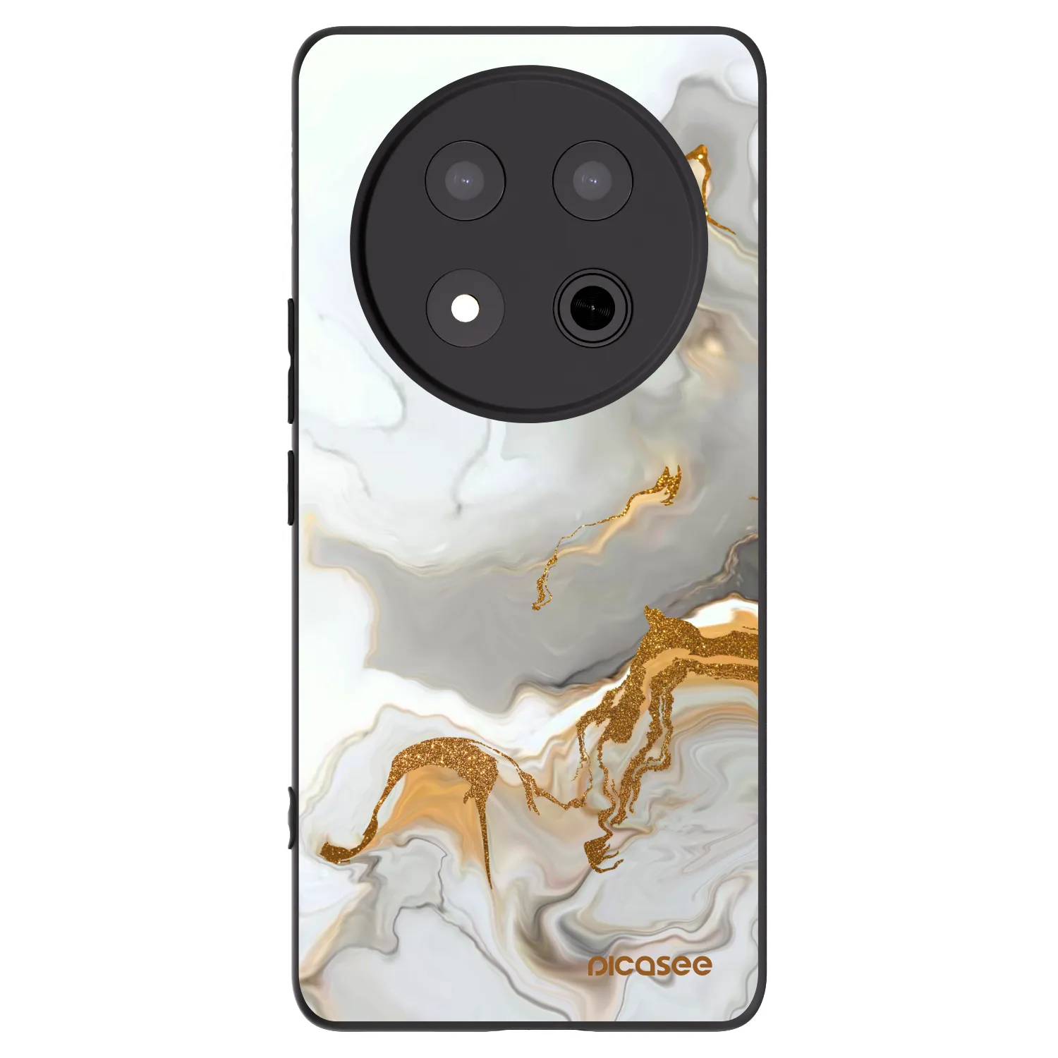 Picasee silikonový černý obal pro Honor Magic7 Lite 5G - Her