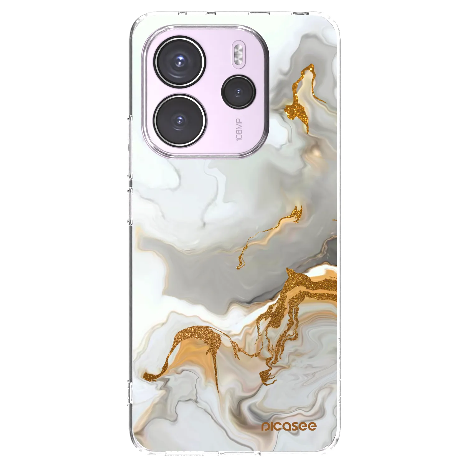 Picasee silikonový průhledný obal pro Xiaomi Redmi Note 14 4G - Her
