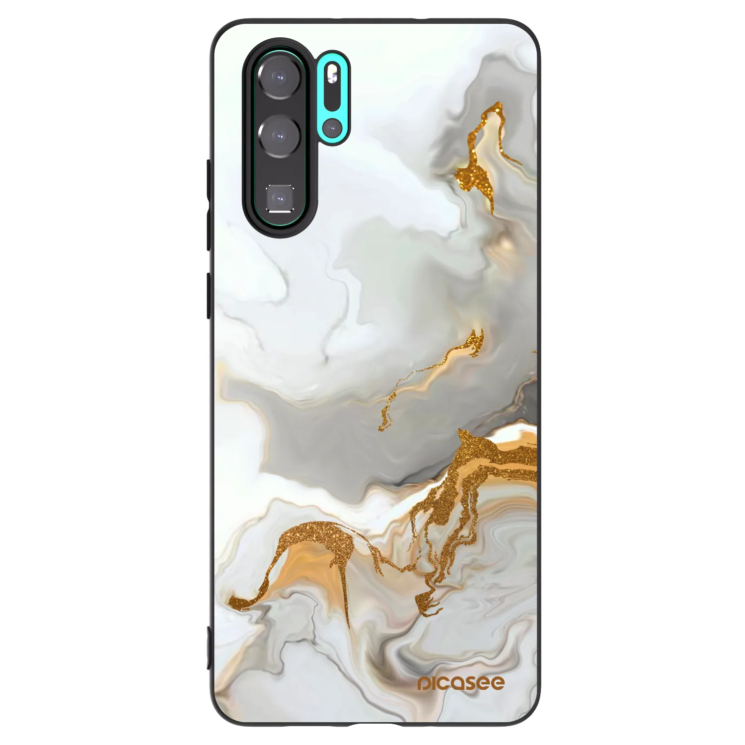 Picasee silikonový černý obal pro Huawei P30 Pro - Her
