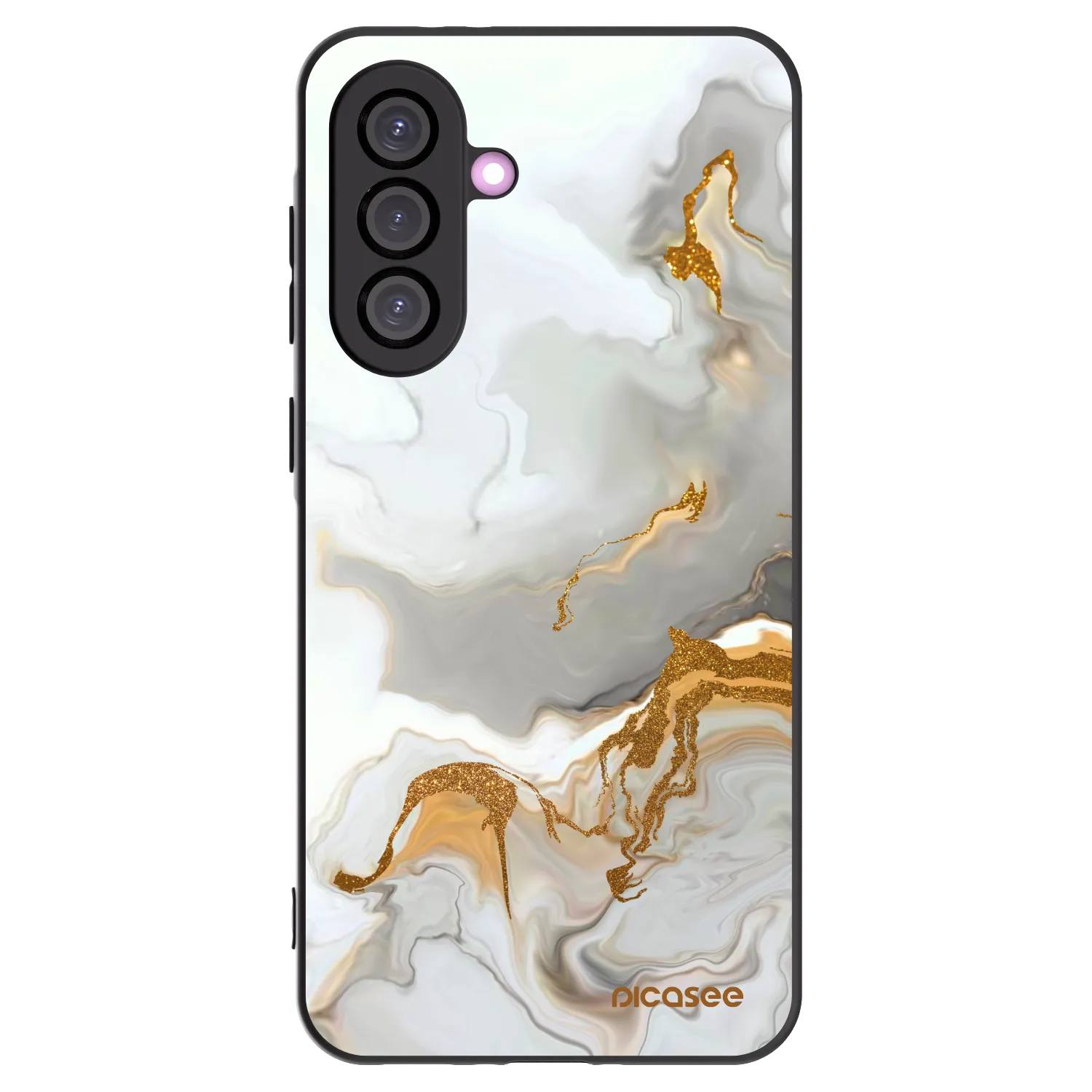 Picasee silikonový černý obal pro Samsung Galaxy A56 5G A566B - Her