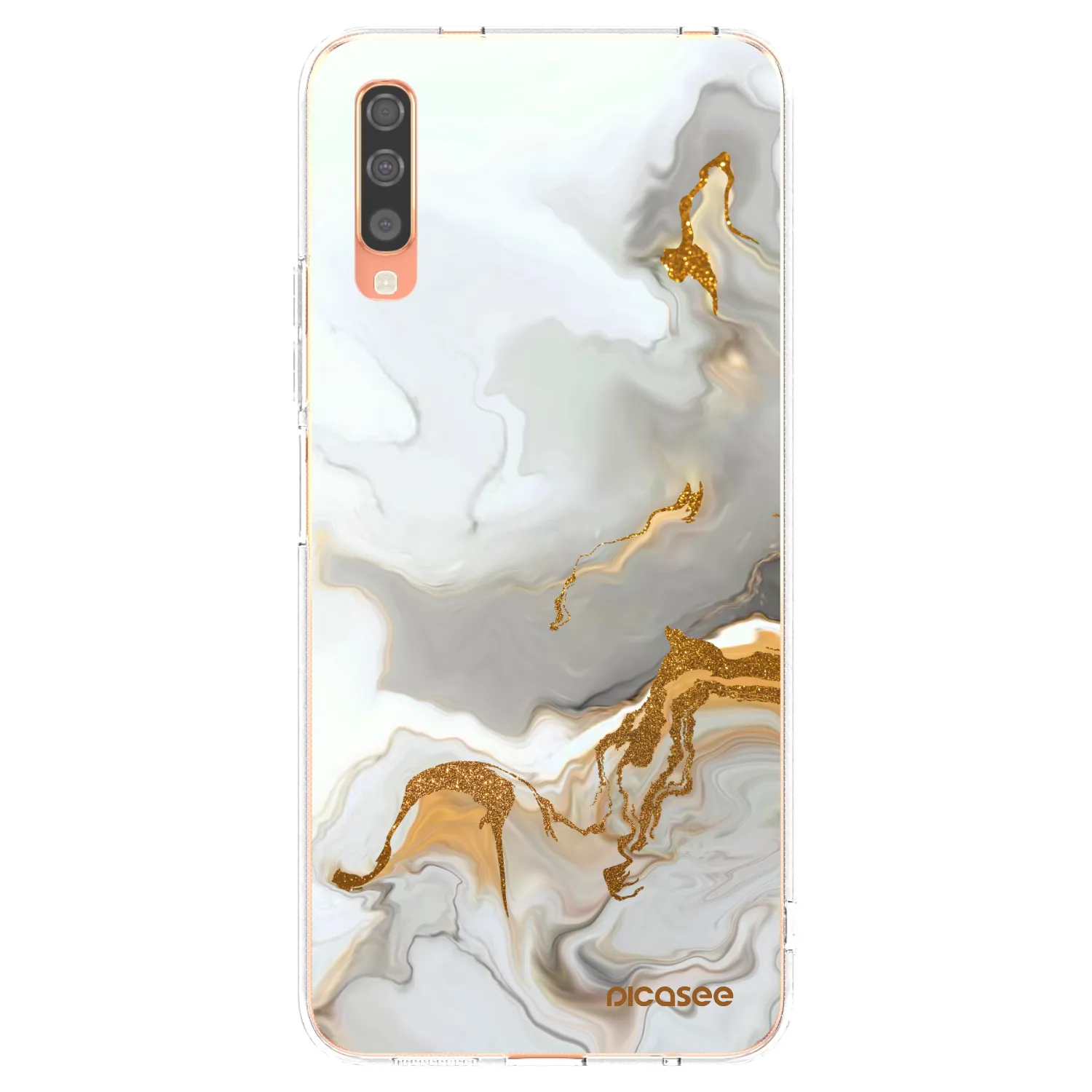 Picasee silikonový průhledný obal pro Samsung Galaxy A70 A705F - Her