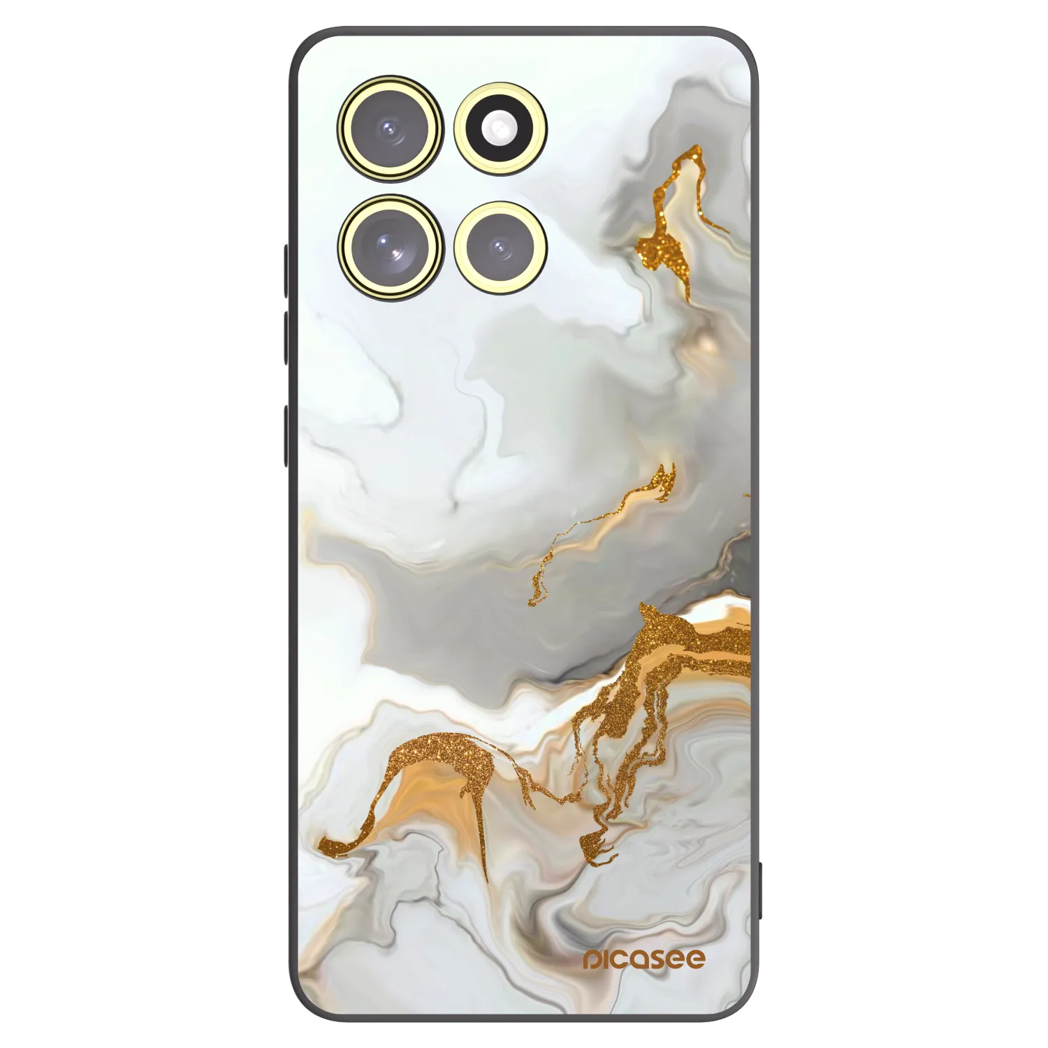Picasee silikonový černý obal pro Motorola Moto G86 5G - Her