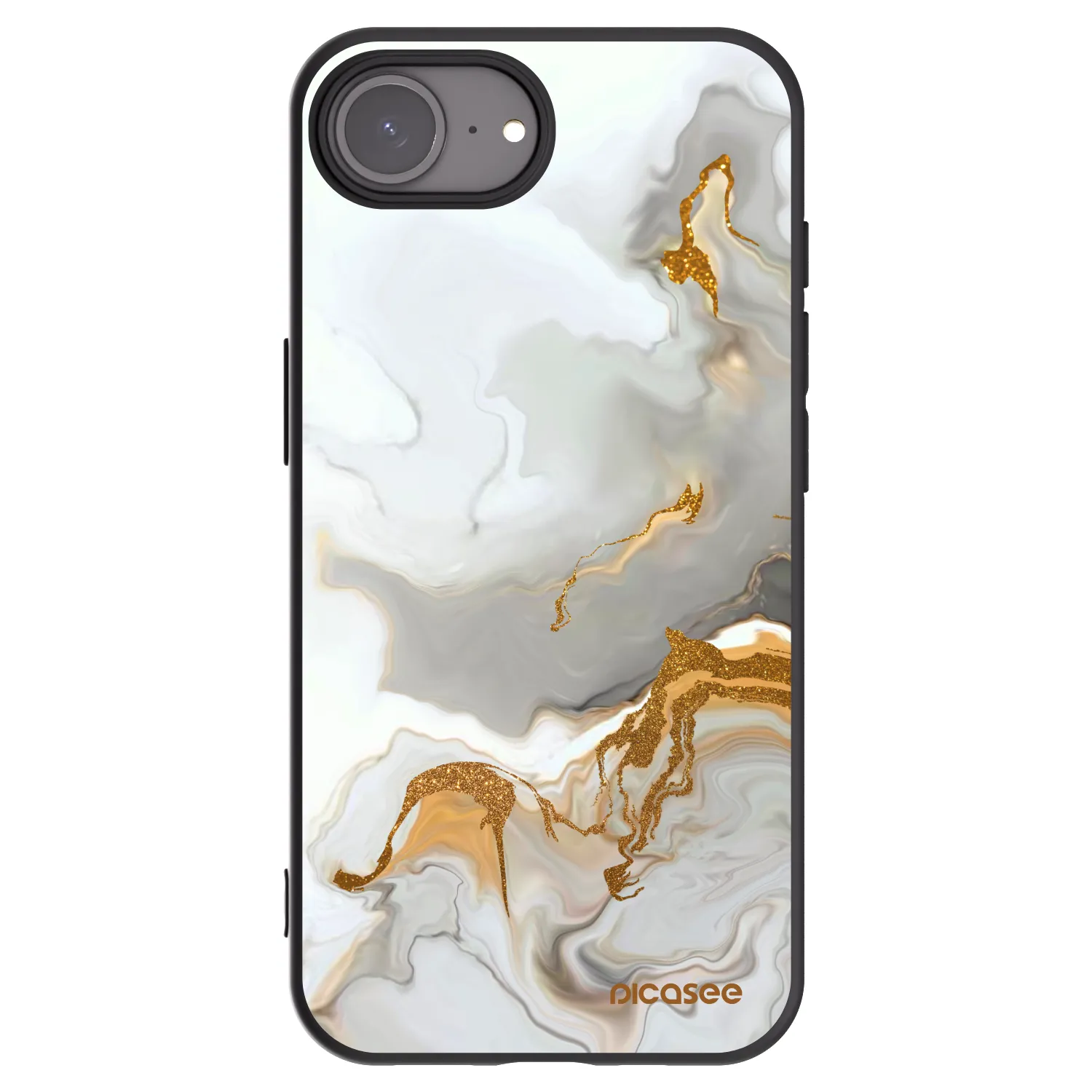 Picasee silikonový černý obal pro Apple iPhone 17e - Her