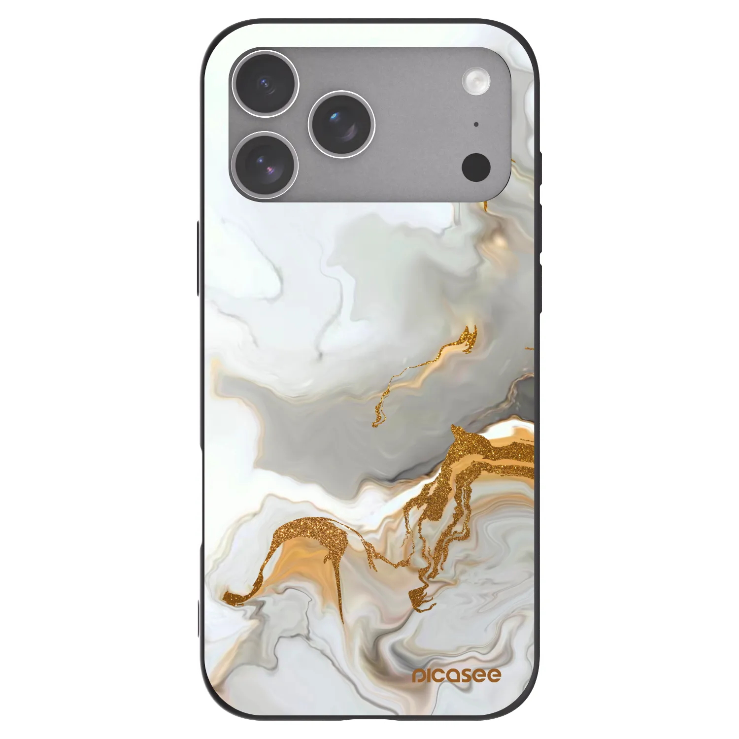 Picasee silikonový černý obal pro Apple iPhone 18 Pro Max - Her