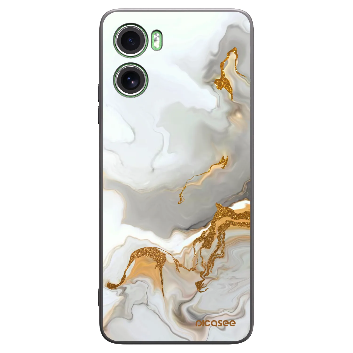 Picasee silikonový černý obal pro Motorola Moto G06 - Her