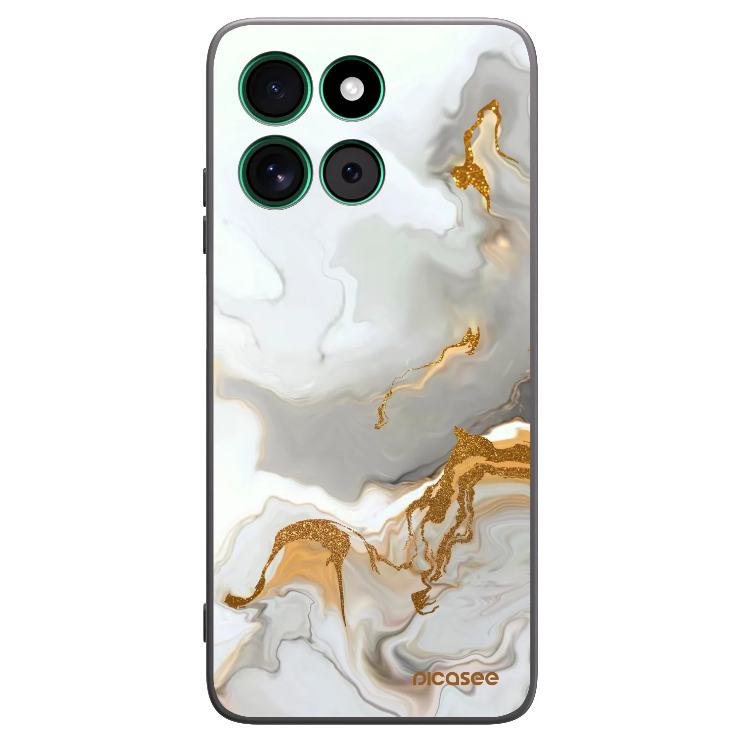Picasee silikonový černý obal pro Motorola Moto G57 Power - Her