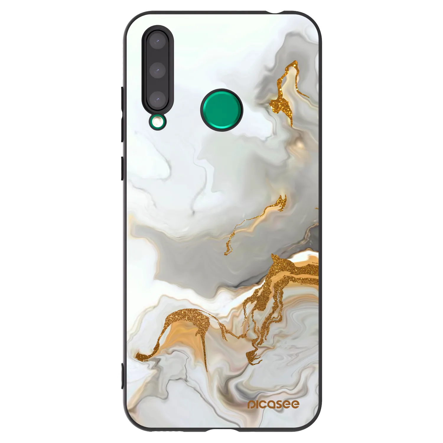 Picasee silikonový černý obal pro Honor 20 Lite - Her