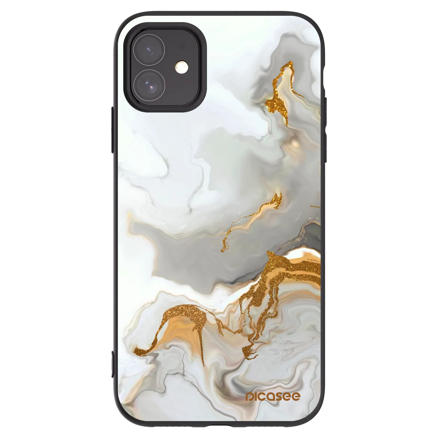 Picasee silikonový černý obal pro Apple iPhone 11 - Her