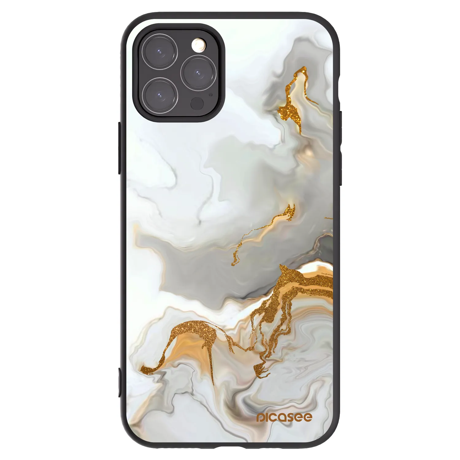 Picasee silikonový černý obal pro Apple iPhone 11 Pro - Her