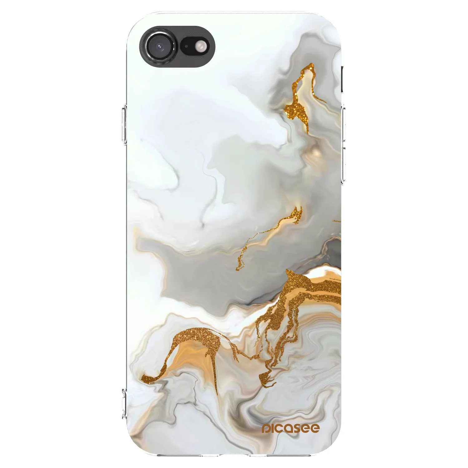 Picasee silikonový průhledný obal pro Apple iPhone 8 - Her