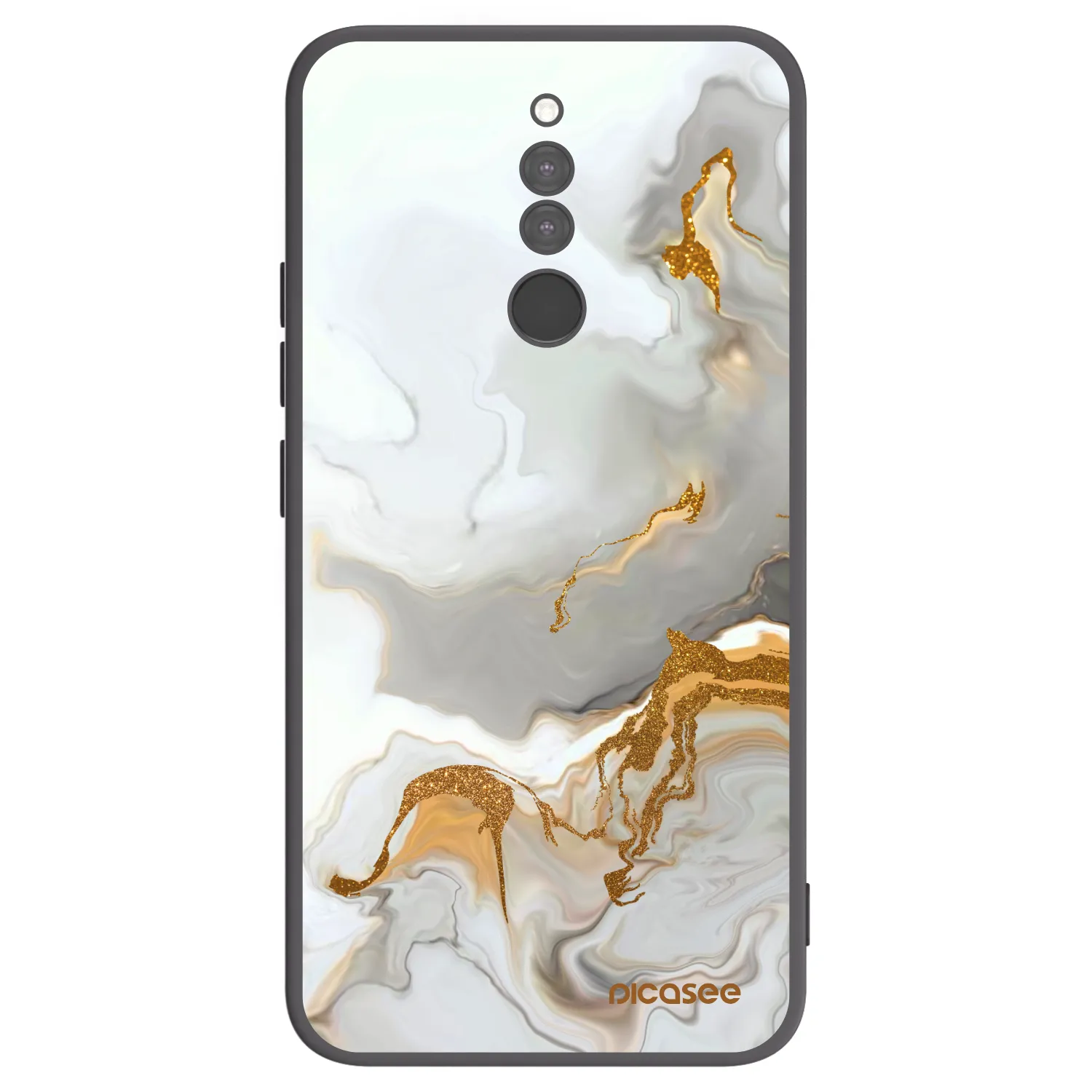 Picasee silikonový černý obal pro Xiaomi Redmi 8 - Her