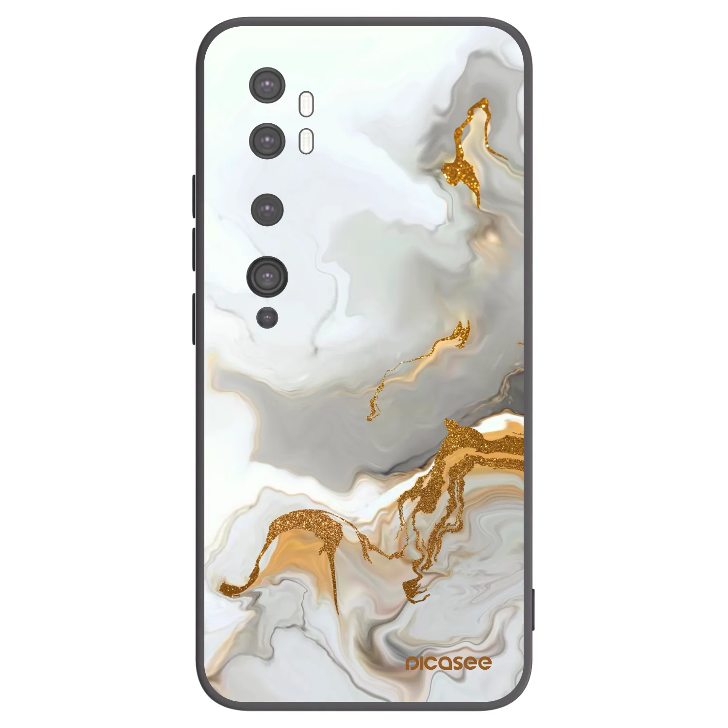 Picasee silikonový černý obal pro Xiaomi Mi Note 10 (Pro) - Her