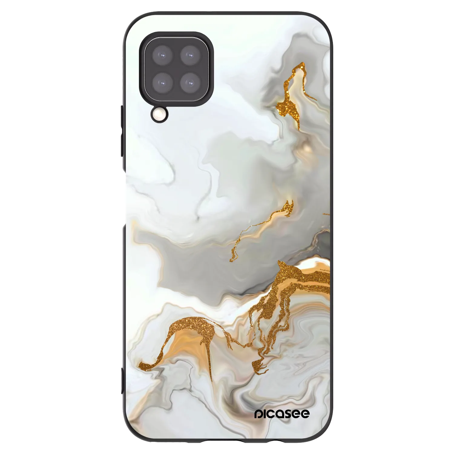 Picasee silikonový černý obal pro Huawei P40 Lite - Her
