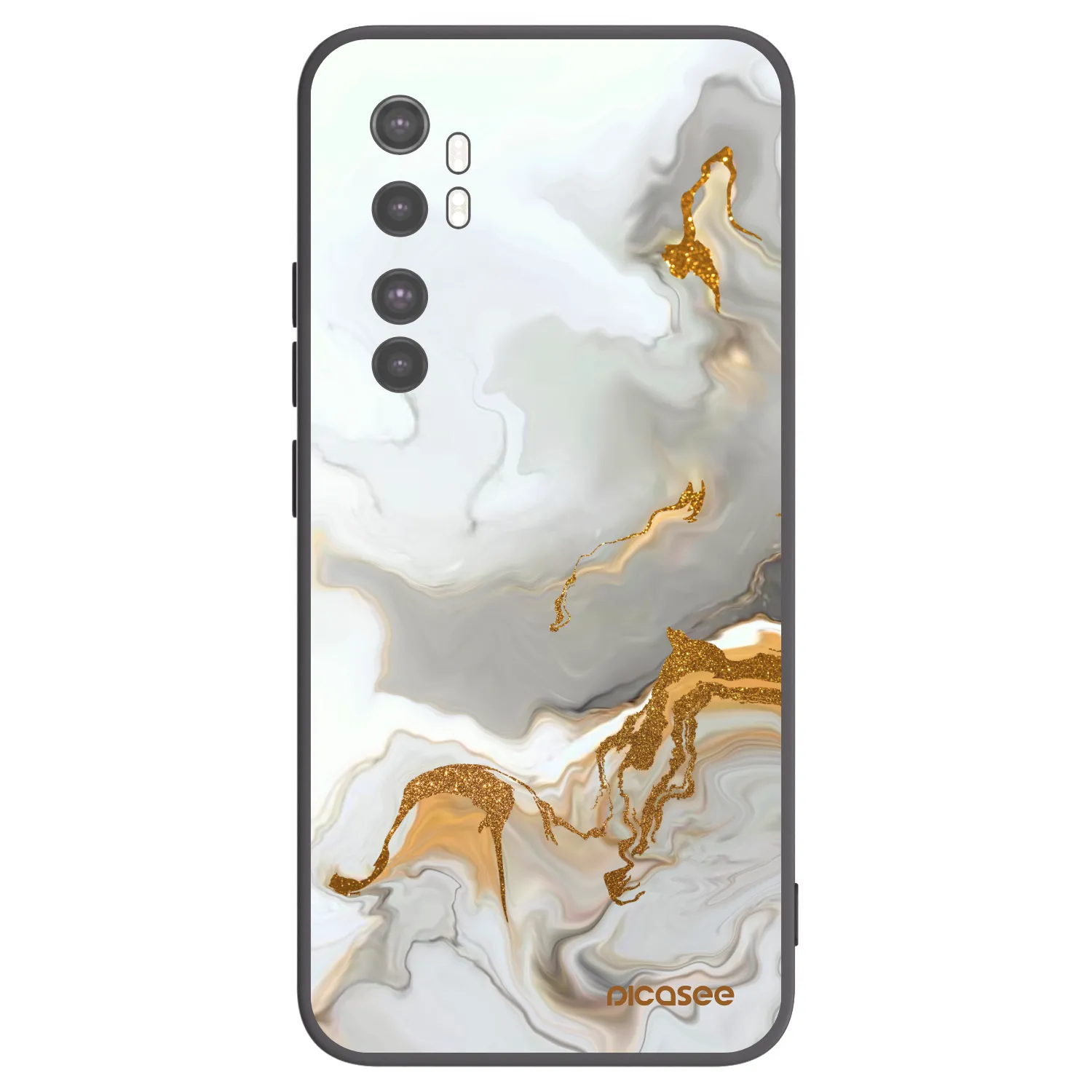 Picasee silikonový černý obal pro Xiaomi Mi Note 10 Lite - Her
