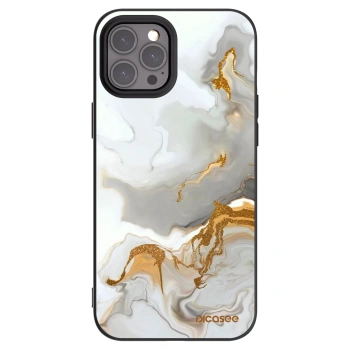 Picasee silikonový černý obal pro Apple iPhone 12 Pro Max - Her