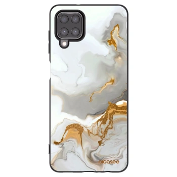 Picasee silikonový černý obal pro Samsung Galaxy A12 A125F - Her