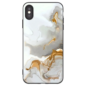 Picasee silikonový černý obal pro Apple iPhone XS Max - Her