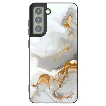 Picasee silikonový černý obal pro Samsung Galaxy S21 FE 5G - Her