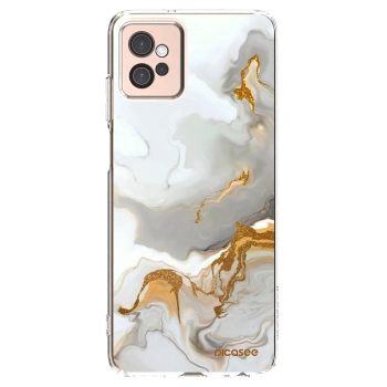 Picasee silikonový průhledný obal pro Motorola Moto G32 - Her