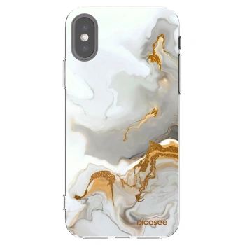 Picasee silikonový průhledný obal pro Apple iPhone X/XS - Her