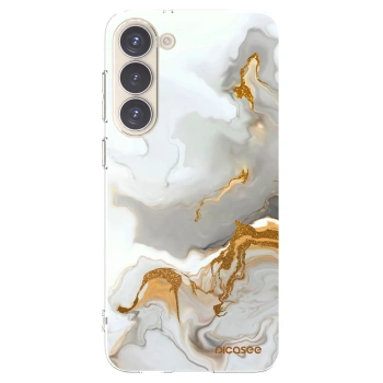 Picasee silikonový průhledný obal pro Samsung Galaxy S23+ 5G - Her
