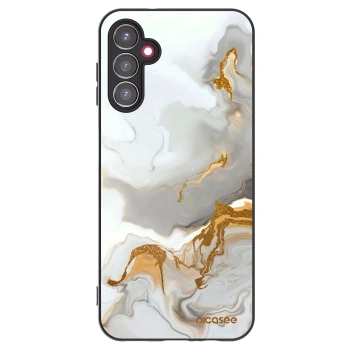 Picasee silikonový černý obal pro Samsung Galaxy A14 4G A145R - Her