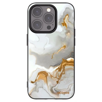 Picasee silikonový černý obal pro Apple iPhone 15 Pro - Her