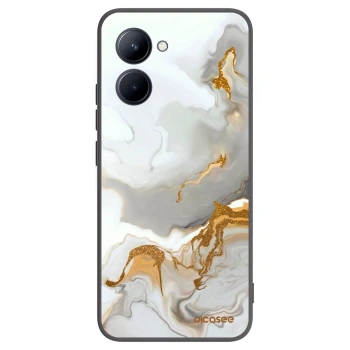 Picasee silikonový černý obal pro Realme C33 (2023) - Her