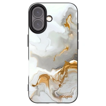 Picasee silikonový černý obal pro Apple iPhone 16 - Her