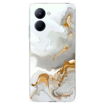 Picasee silikonový průhledný obal pro Realme C33 (2023) - Her