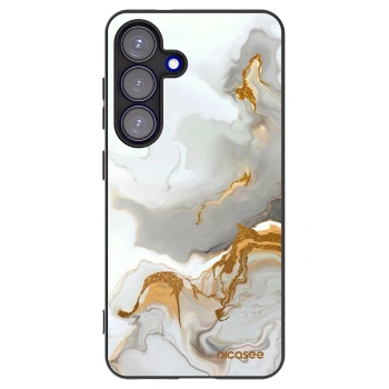 Picasee silikonový černý obal pro Samsung Galaxy S25 5G - Her