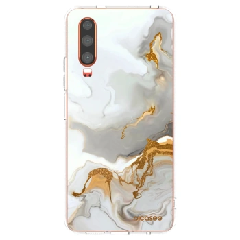 Picasee silikonový průhledný obal pro Huawei P30 - Her