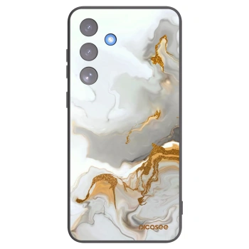 Picasee silikonový černý obal pro Samsung Galaxy S25 FE 5G - Her