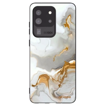 Picasee silikonový černý obal pro Samsung Galaxy S20 Ultra 5G G988F - Her