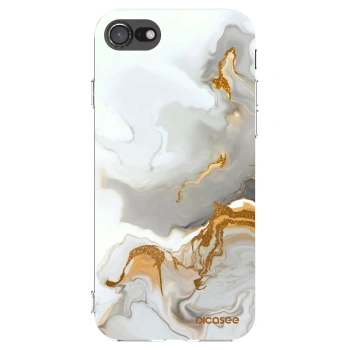 Picasee silikonový průhledný obal pro Apple iPhone SE 2020 - Her