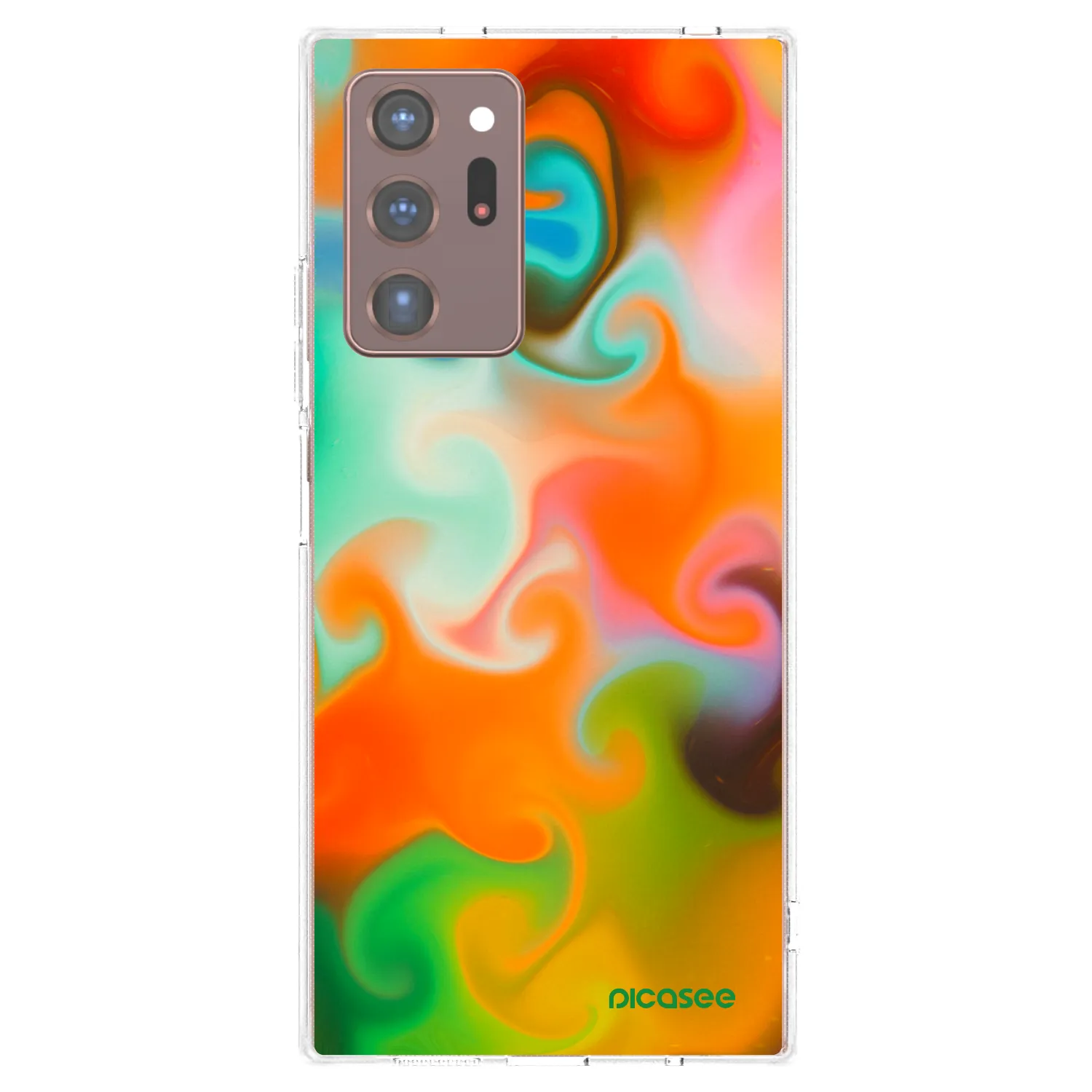 Picasee silikonový průhledný obal pro Samsung Galaxy Note 20 Ultra - Juice