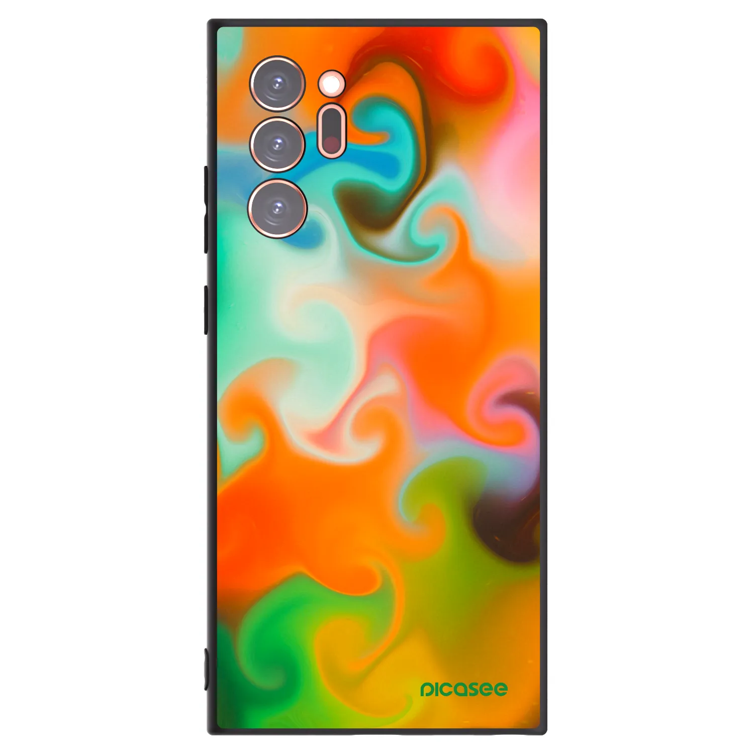 Picasee silikonový černý obal pro Samsung Galaxy Note 20 Ultra - Juice