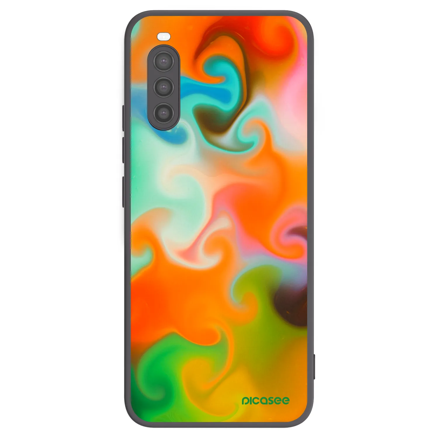 Picasee silikonový černý obal pro Sony Xperia 10 II - Juice