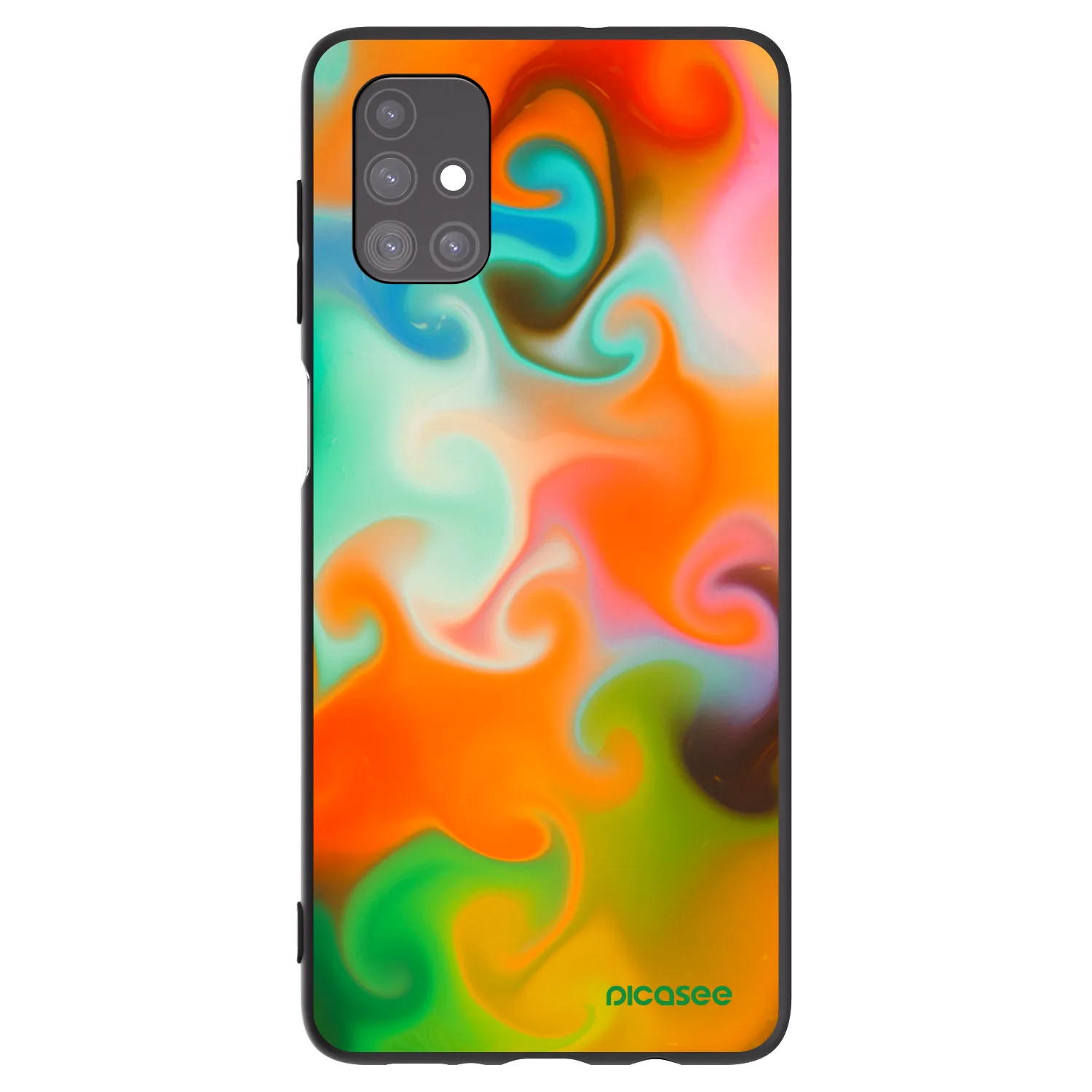 Picasee silikonový černý obal pro Samsung Galaxy M51 M515F - Juice