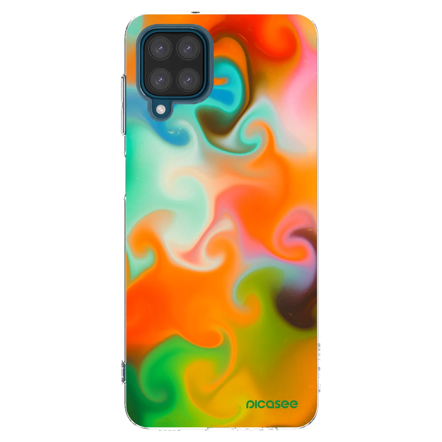 Picasee silikonový průhledný obal pro Samsung Galaxy A12 A125F - Juice