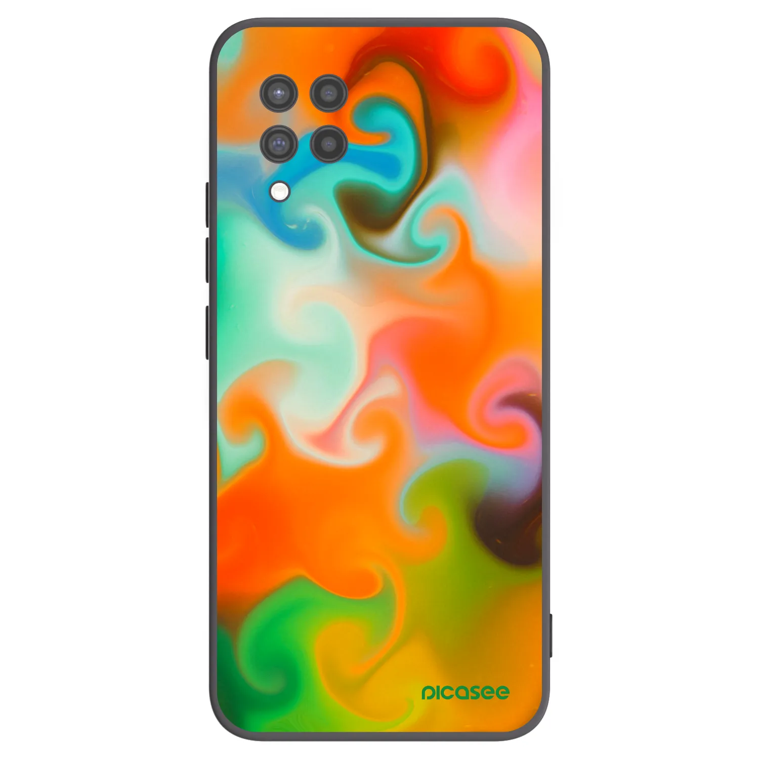 Picasee silikonový černý obal pro Samsung Galaxy A42 A426B - Juice