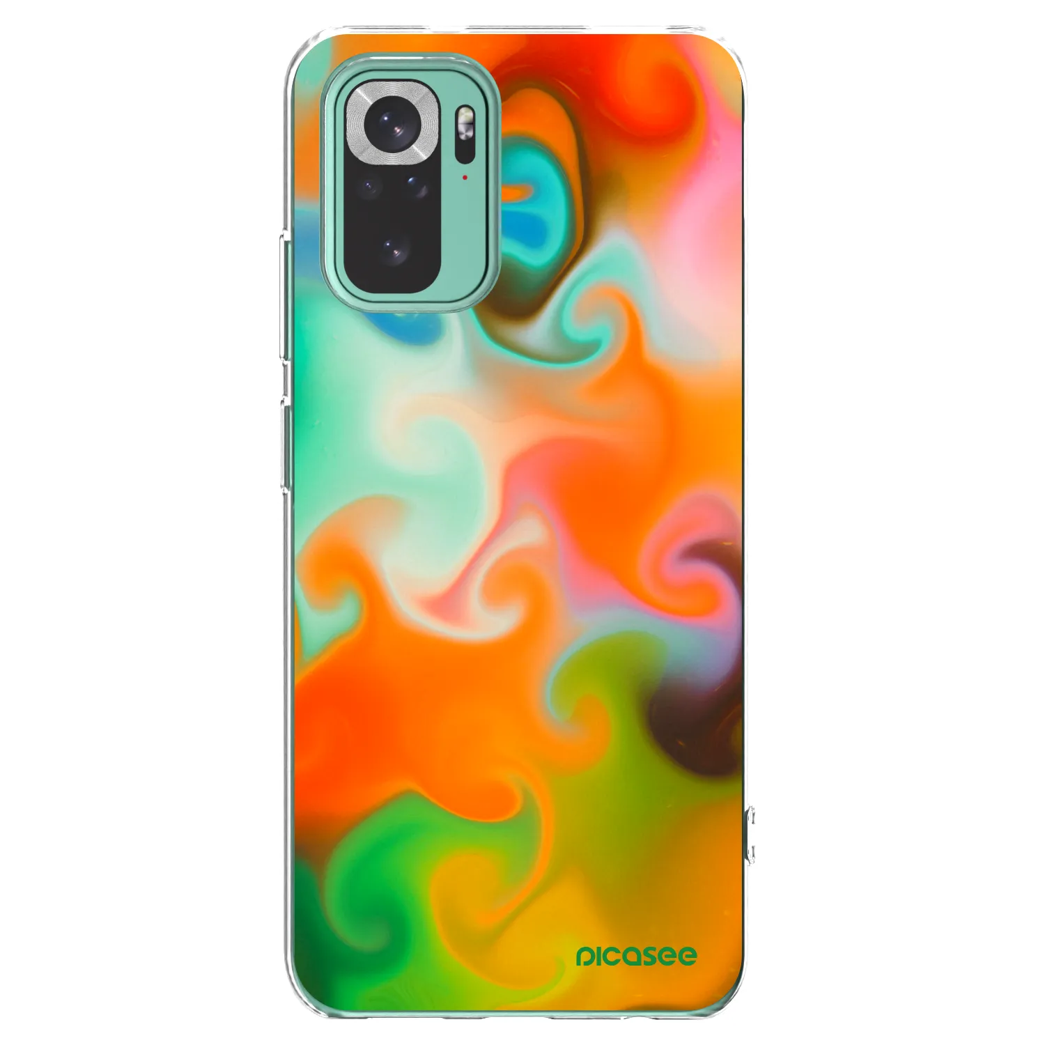 Picasee silikonový průhledný obal pro Xiaomi Redmi Note 10 Pro - Juice