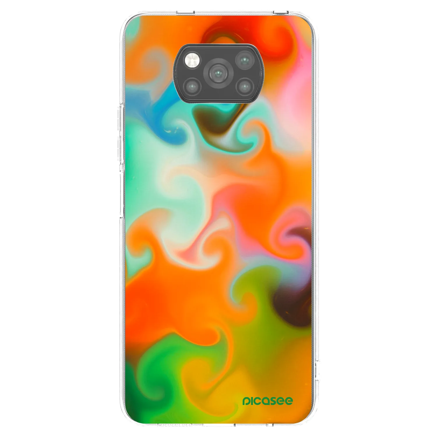 Picasee silikonový černý obal pro Xiaomi Poco X3 Pro - Juice