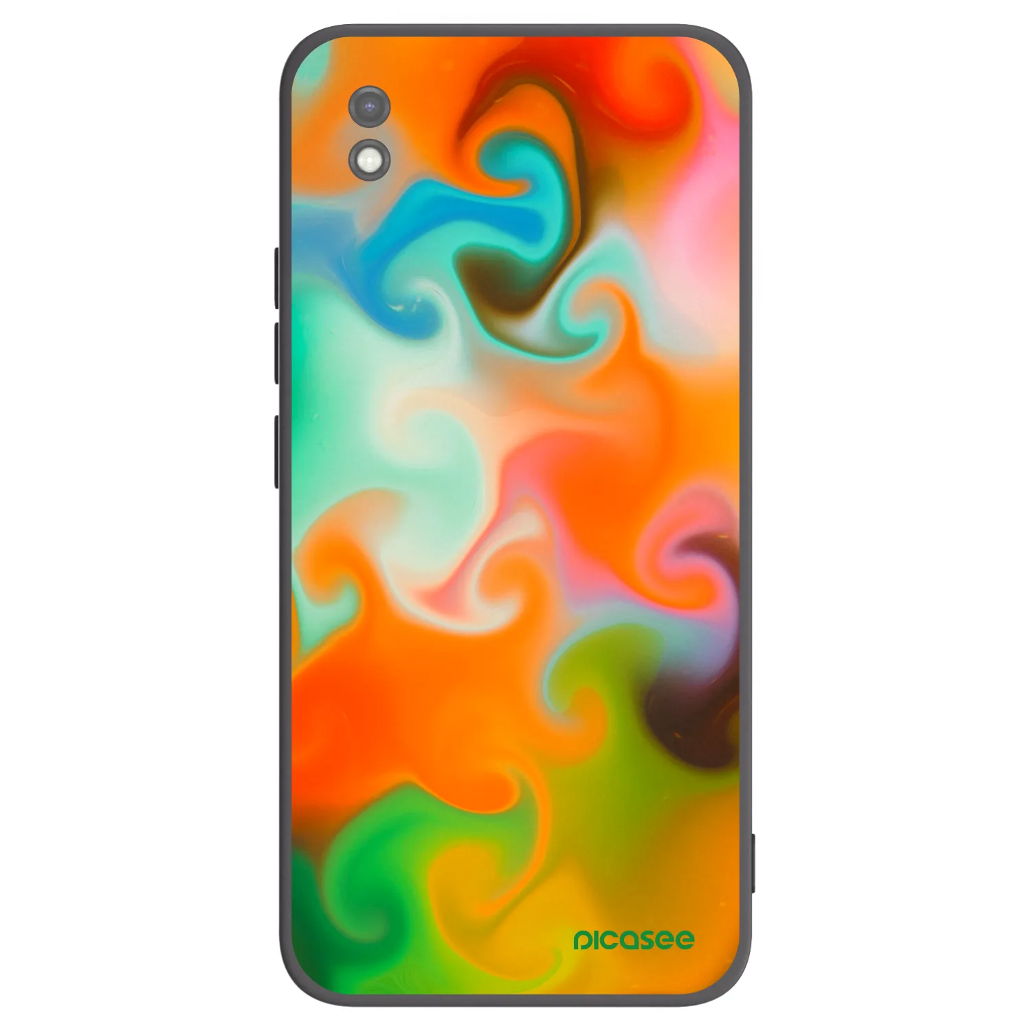 Picasee silikonový černý obal pro Xiaomi Redmi 9AT - Juice