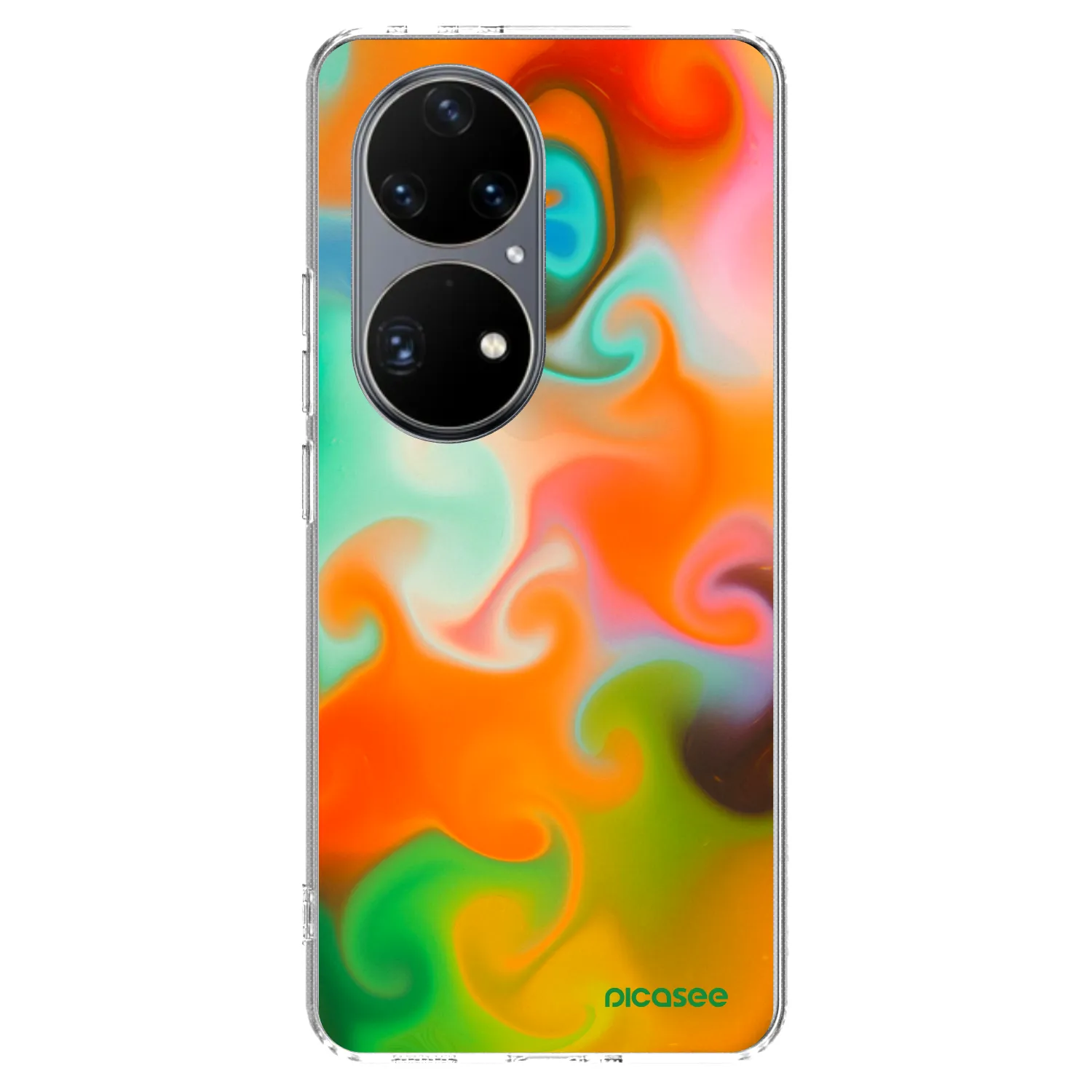 Picasee silikonový průhledný obal pro Huawei P50 - Juice