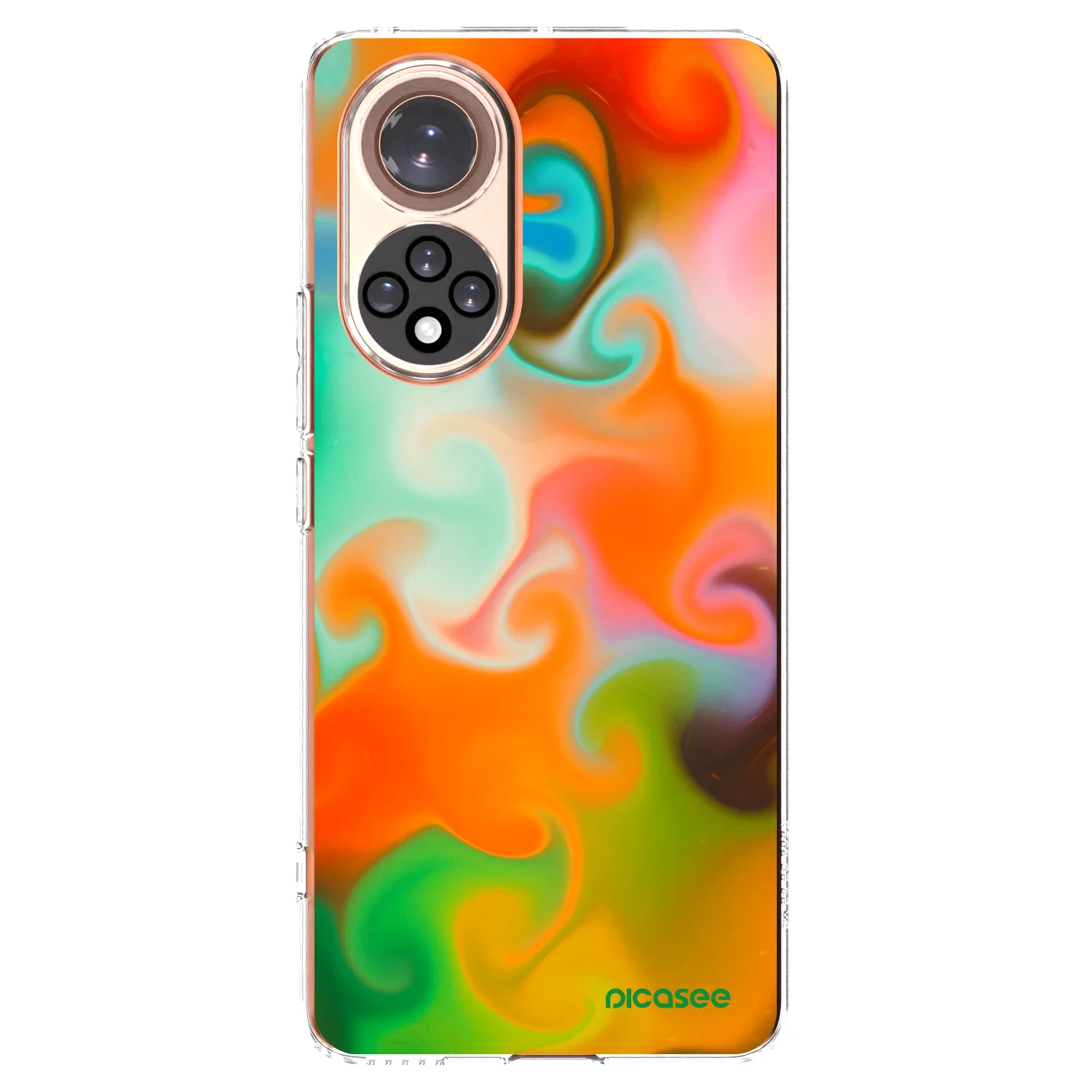 Picasee silikonový průhledný obal pro Honor 50 5G - Juice
