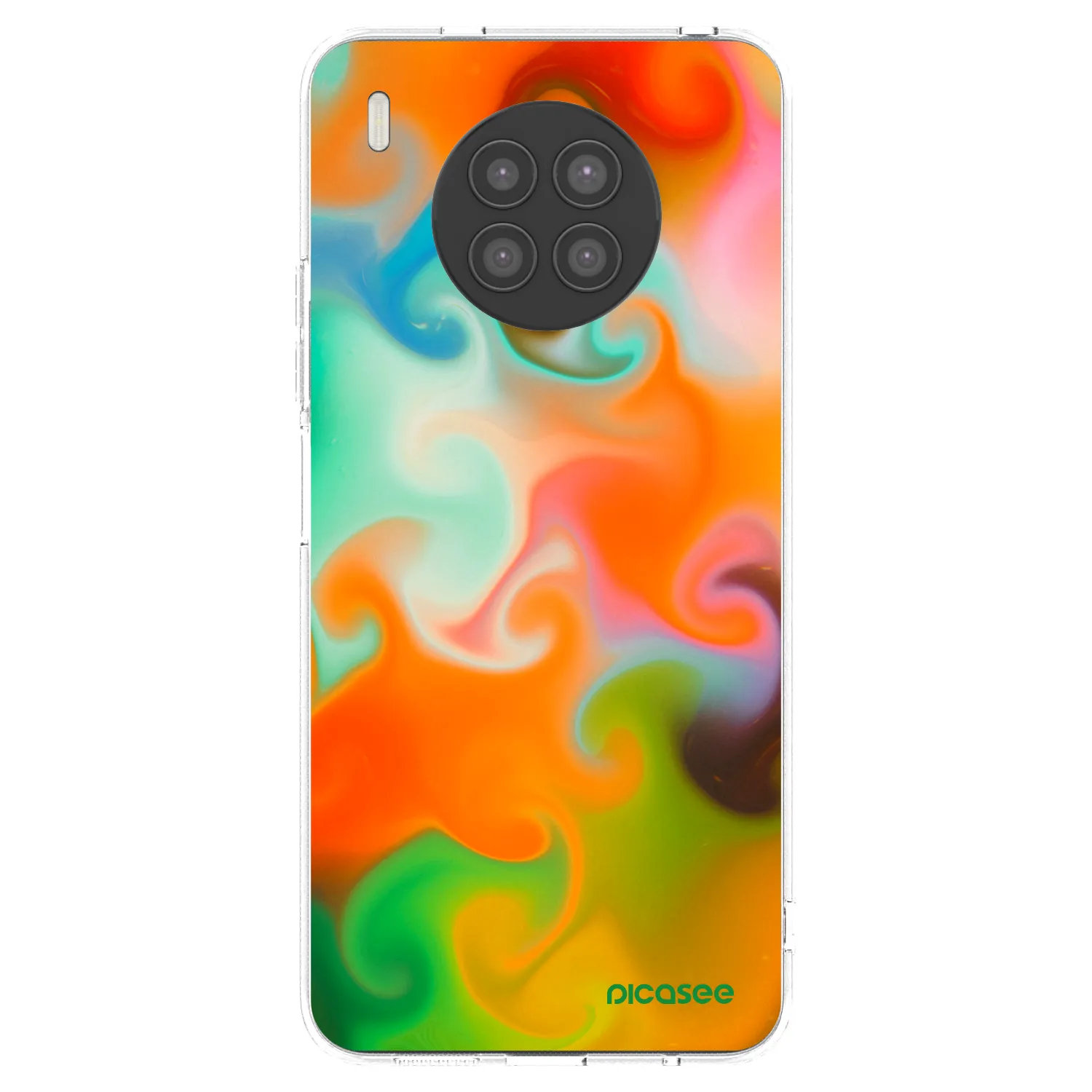 Picasee silikonový průhledný obal pro Huawei Nova 8i - Juice