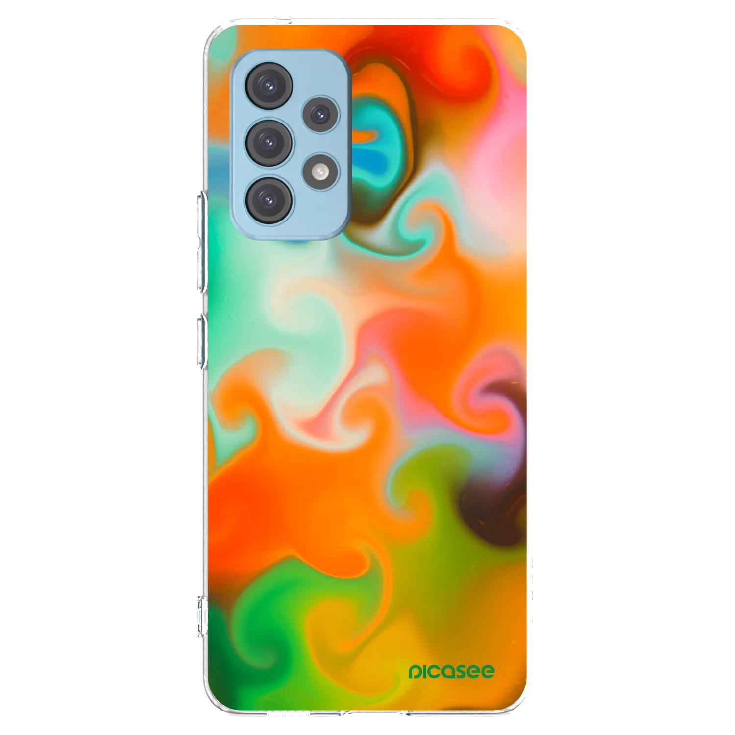 Picasee silikonový průhledný obal pro Samsung Galaxy A53 5G A536 - Juice